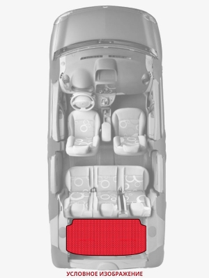 ЭВА коврики «Queen Lux» багажник для Toyota Ipsum